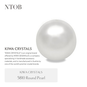 KIWA CRYSTALS◾5810・Round Pearl 4sizes◾