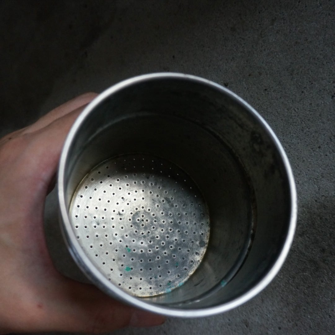古いフランスのコーヒーポット