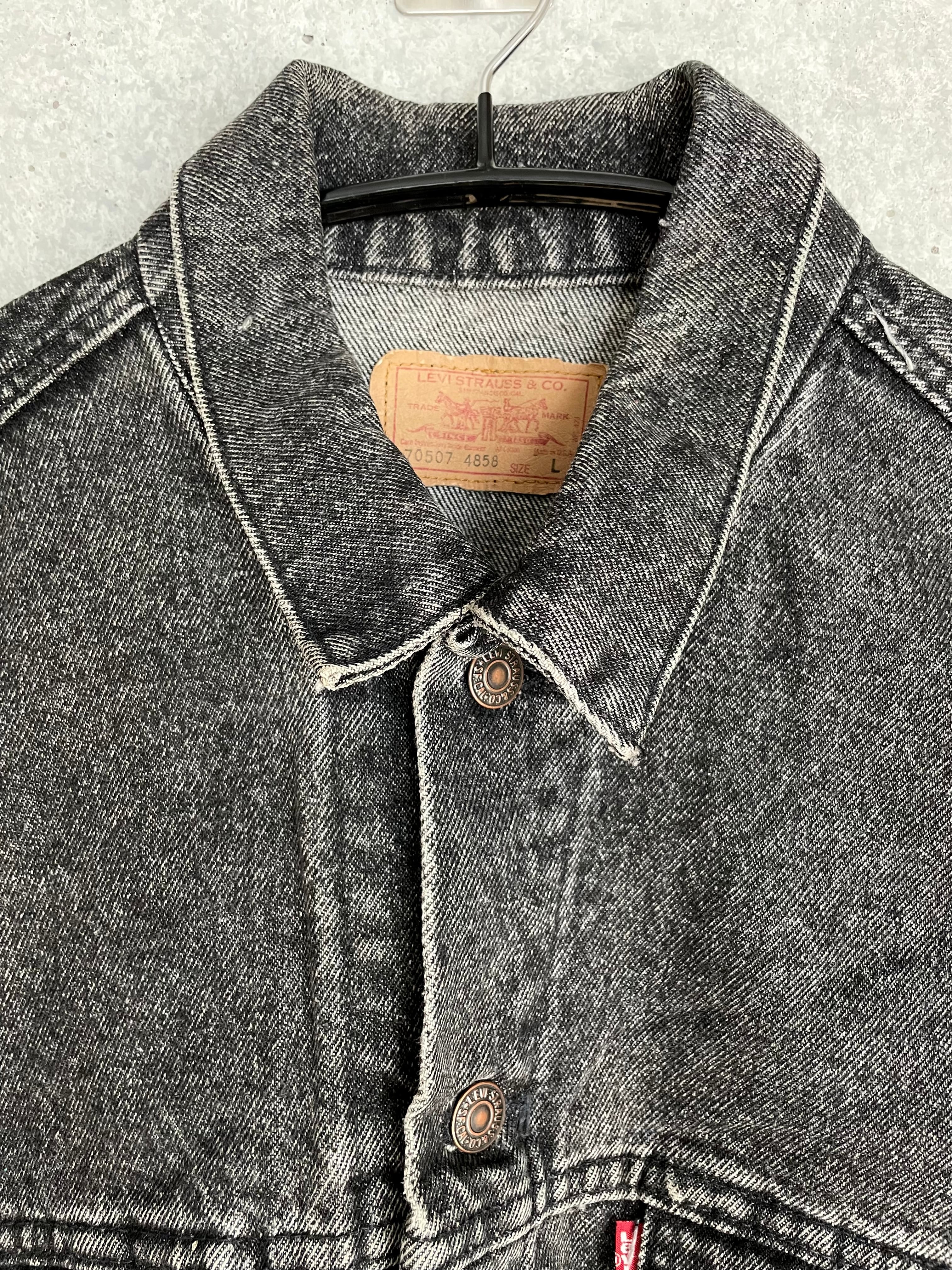 Levi's リーバイス 70507-4858 L USA製 先染めブラック | moonbirds