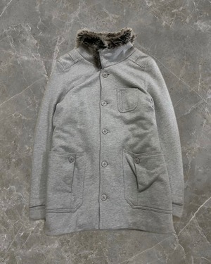 "DIESEL" neck fur design jacket