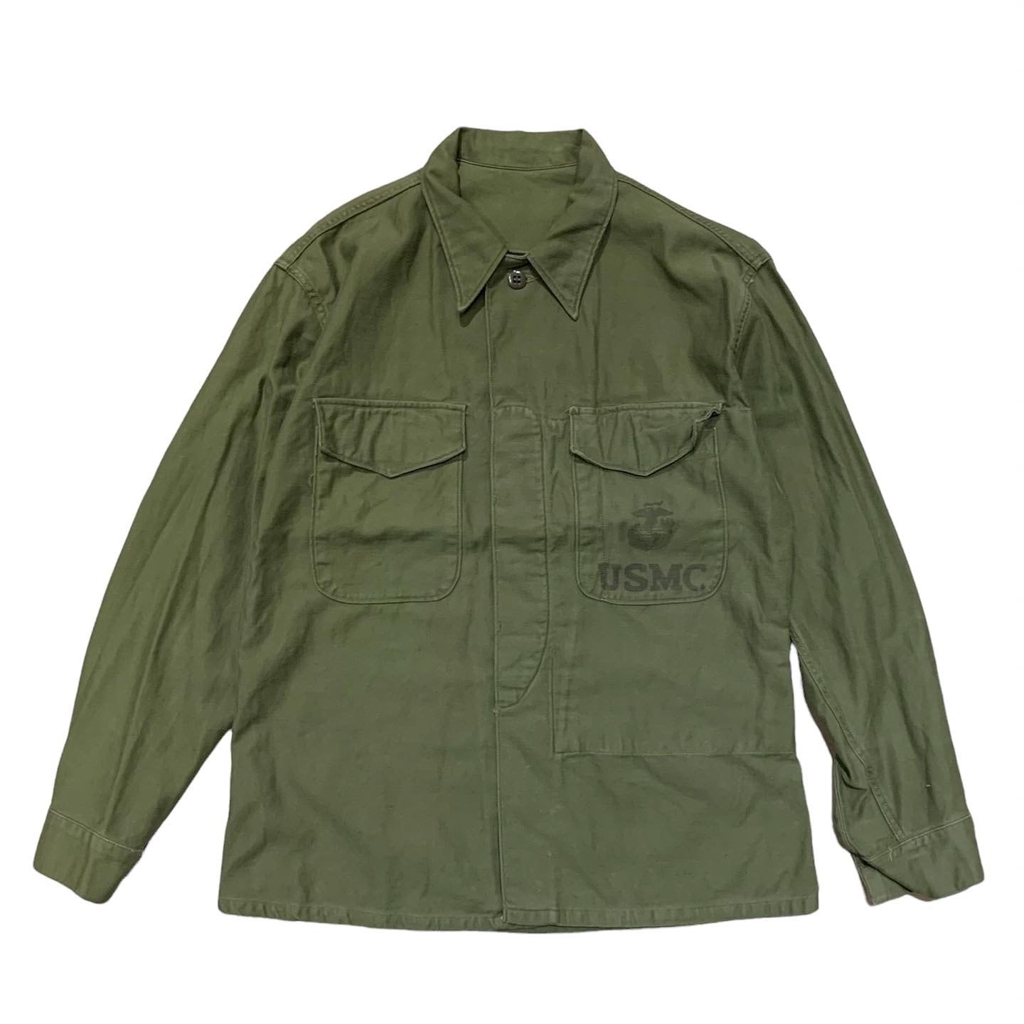 50's USMC P-58 Utility Shirt / 米軍 海兵隊 ユーティリティシャツ ...