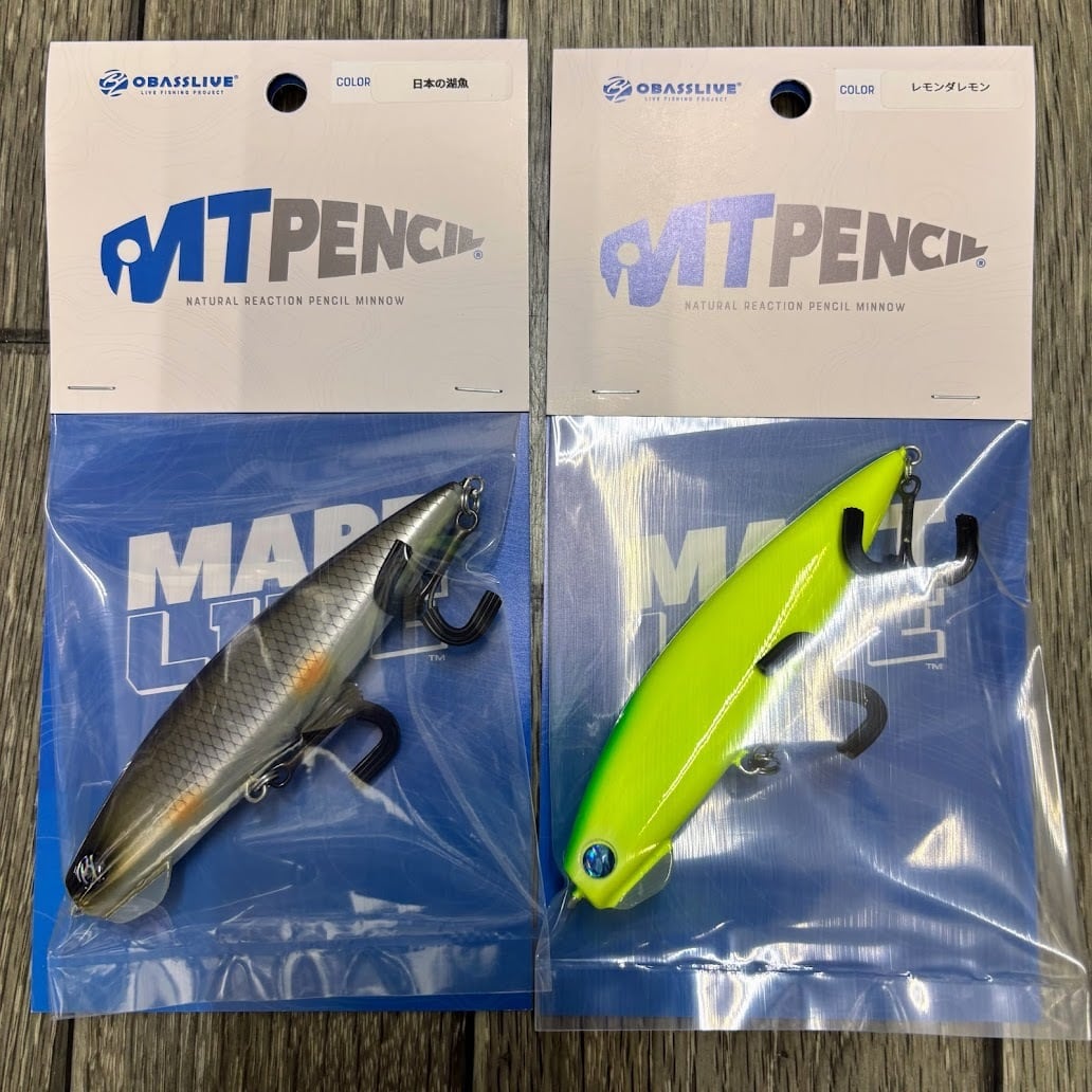 フィッシング オーバスライブ MTペンシル ジャッカル deps DRT ブルー