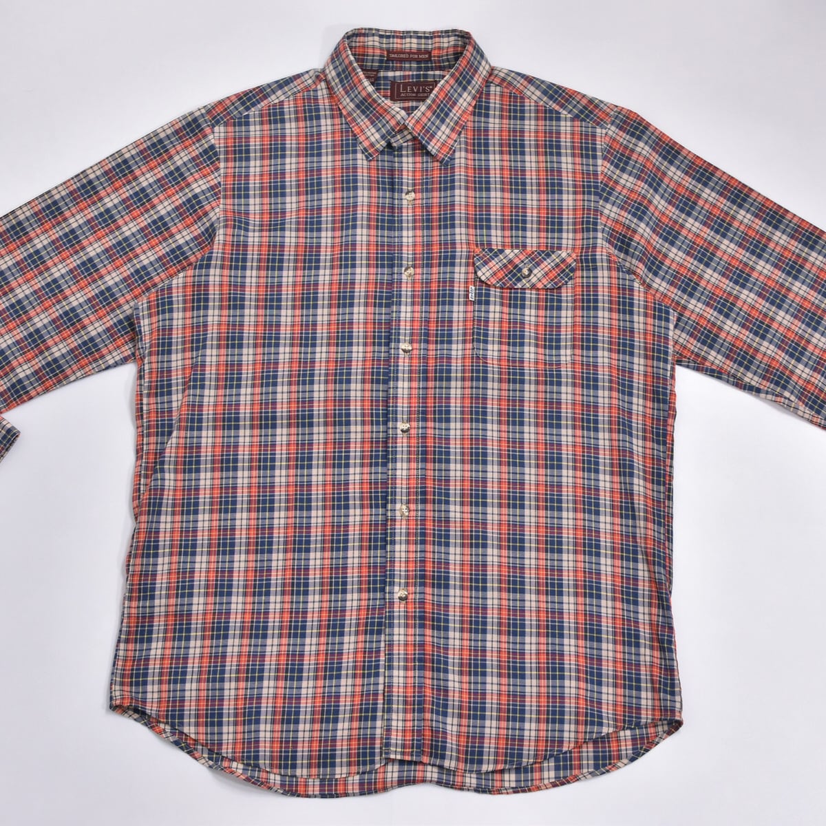 80s アメリカ製 Levi's ACTION SHIRT リーバイス チェックシャツ 80s アメリカ製 Levi's ACTION SHIRT リーバイス チェックシャツ