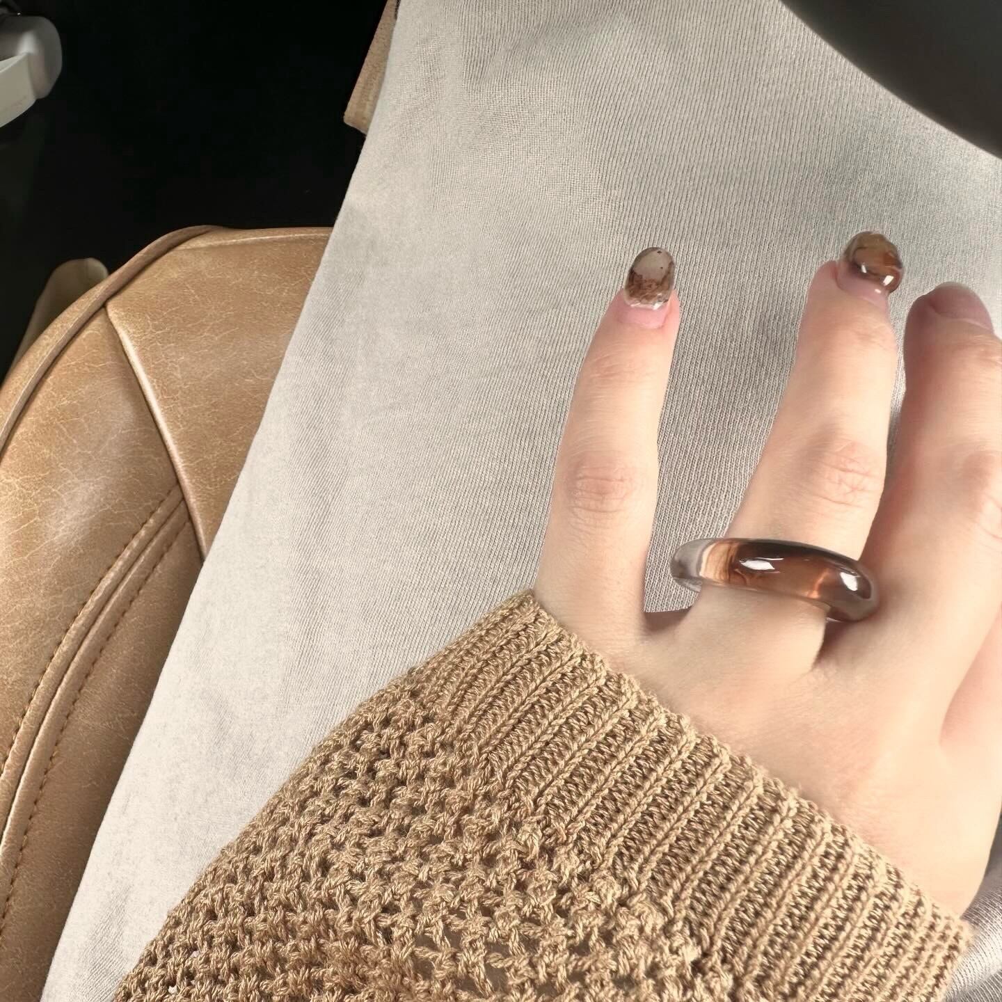 TAUPE D. MOTOIKE / DUOMO RING 55 SMOKE | PAY ID