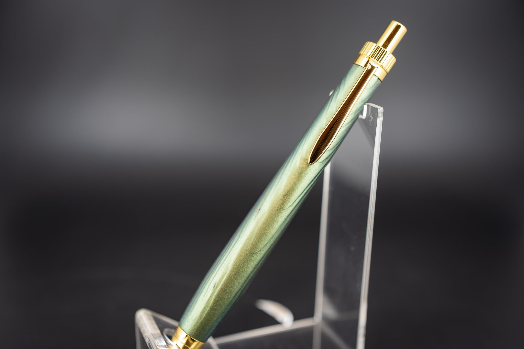 OUTLET 【翠煙】屋久杉 国産漆 ③ gold BP | 木軸ペン工房 金杢犀