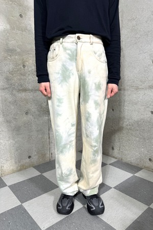 vintage pattern sweat pants