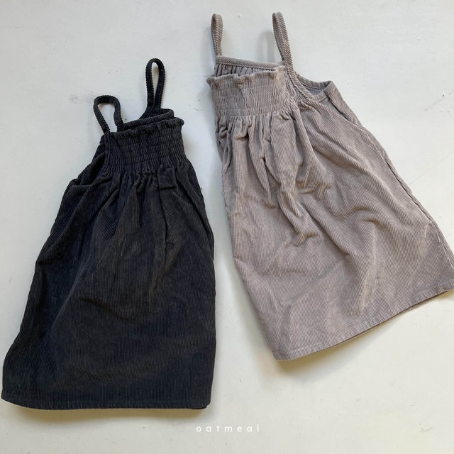 即納 80cm  / smoke onepiece [ oatmeal ]