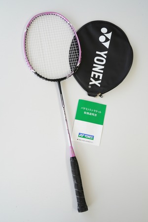 PRINCE POWER 4000V バドミントンラケット G5 ピンク×ブラック ケース付き