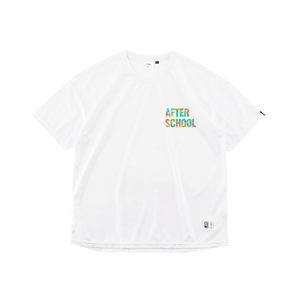 AS Word Logo T-shirts：ホワイト