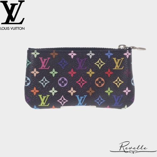 【LOUIS VUITTON】ルイヴィトン LOUIS VUITTON LV × TM キーポーチ ポシェット クレ M13664 モノグラム キーケース キャンバス マルチカラー シルバー金具 レディース メンズ【キーケース】