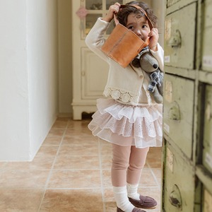 春レギンスつきスカート2色