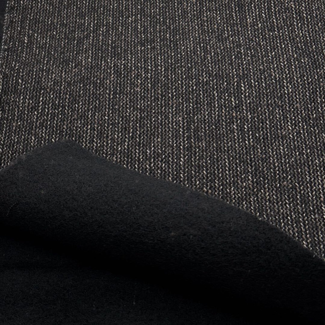 ★TB929◆2.5m◆インポート◆ウール100%極暖裏起毛ニット生地