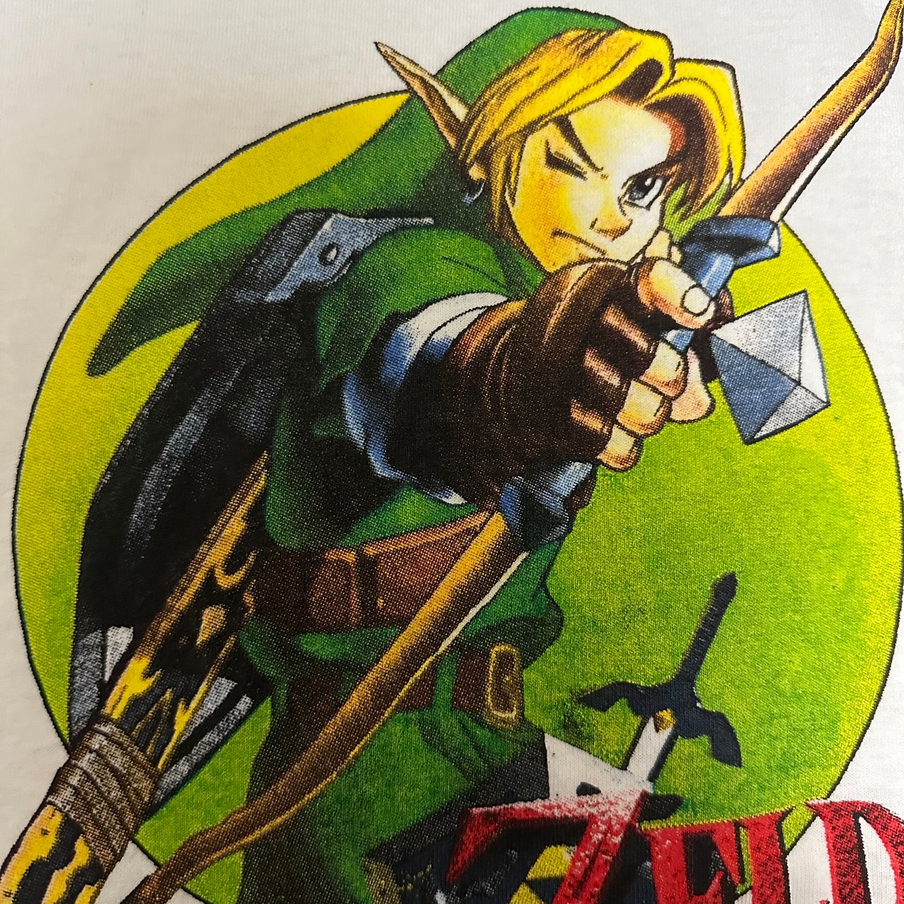 ●90s〜00s The Legend of Zelda LINK ゼルダの伝説 リンク Tシャツ