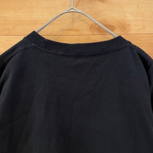 【BEN DAVIS】ポケットTシャツ ポケt 黒ボディ パッチ 刺繍 Mサイズ ベンデイビス US古着