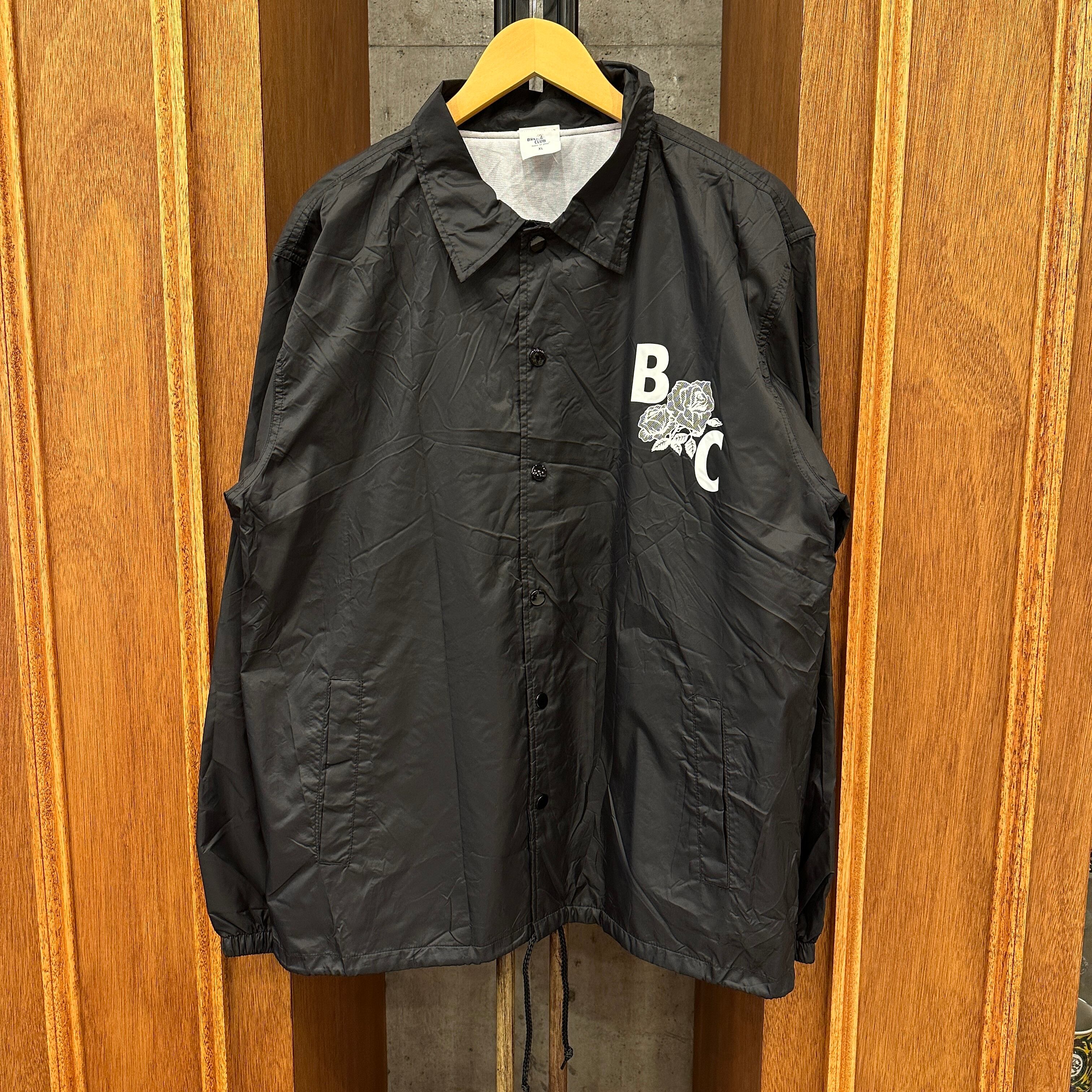 BREAKFAST CLUB ナイロンジャケット BREAKFAST CLUB NYLON COACH JACKET BLACK | safarionline