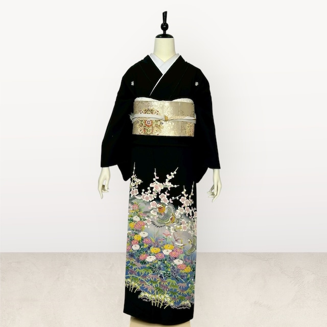 黒留袖レンタル フルセット BT-044-MSサイズ