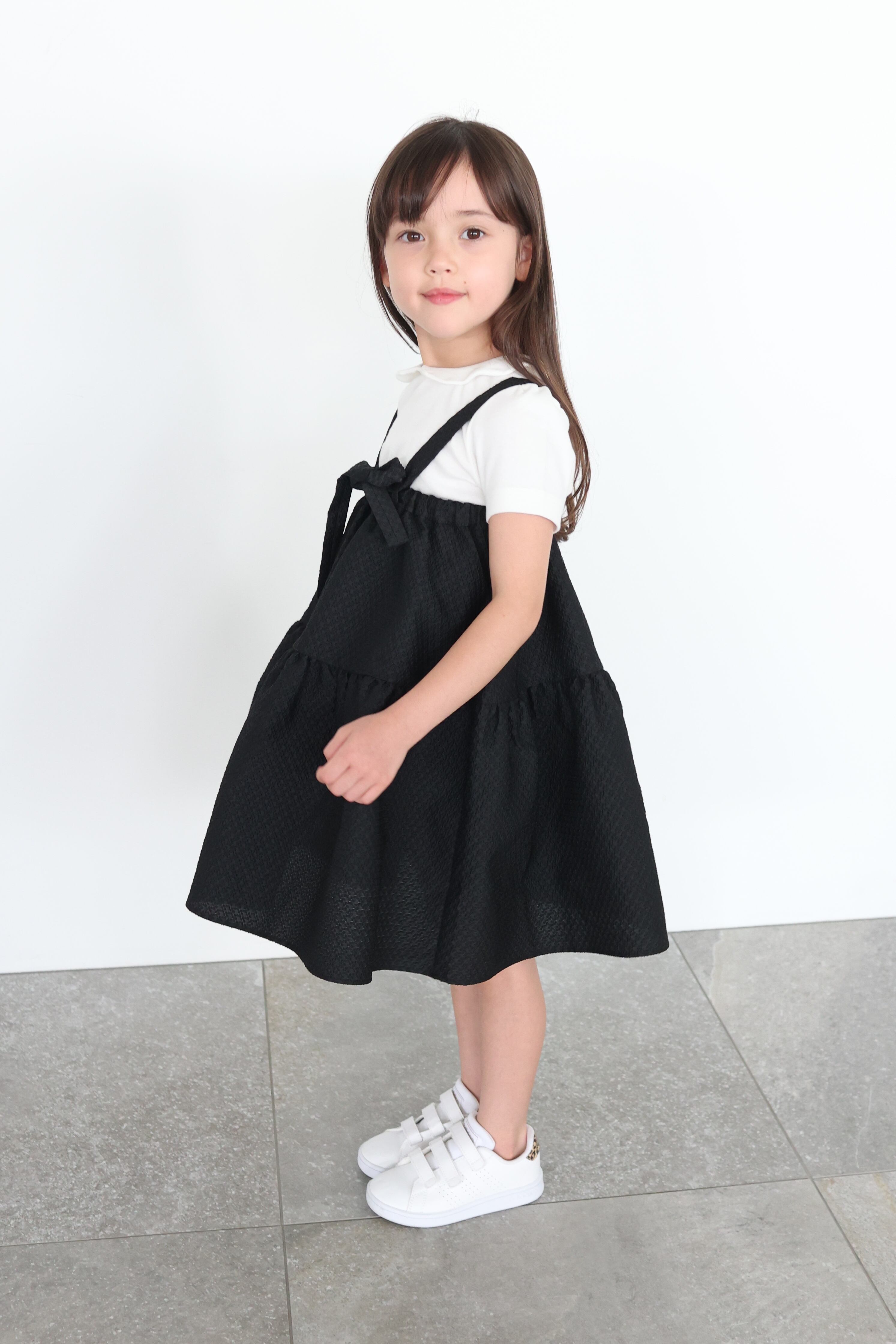 COUTURE DRESS BLACK 7M-7Y【VERY掲載商品】 | AMICA・kids COUTURE DRESS BLACK 7M-7Y【VERY掲載商品】 | AMICA・kids