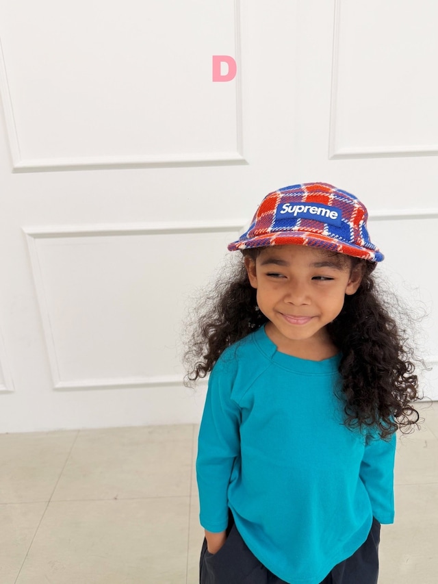 【取寄】dress monster|double neck tee (teal)|ダブルネックT(ターコイズ)|S-JS(1-5号)|kids&jr|26 autumn