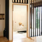 【受注生産】【のれん】竹内栖鳳　春暖  幅85ｘ丈150cm 91147