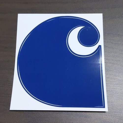 【ST-685】Carhartt Skateboard/Snowboard/BMX Sticker カーハート スケートボード ステッカー ネイビー