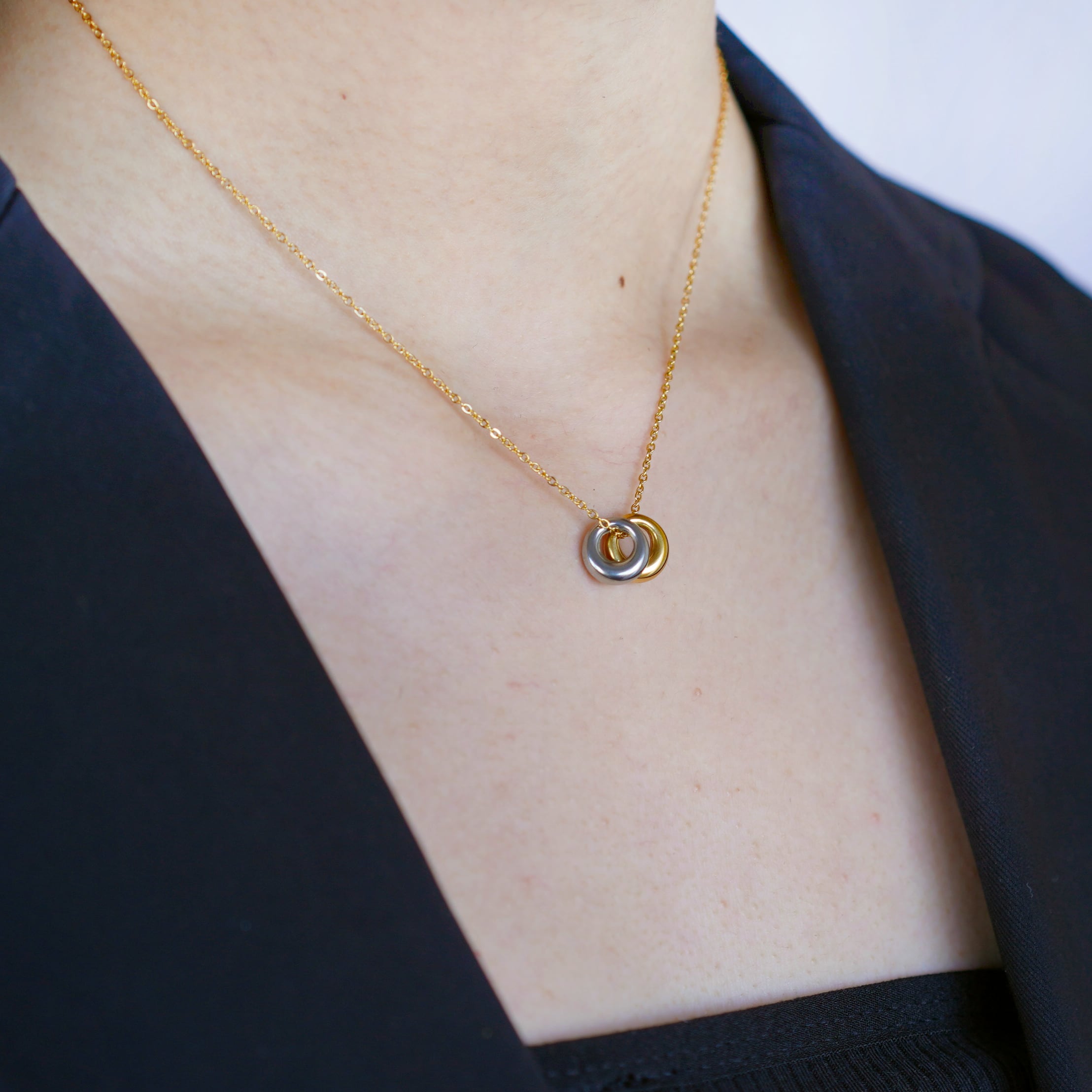 ダブルリング・ネックレス | jojono