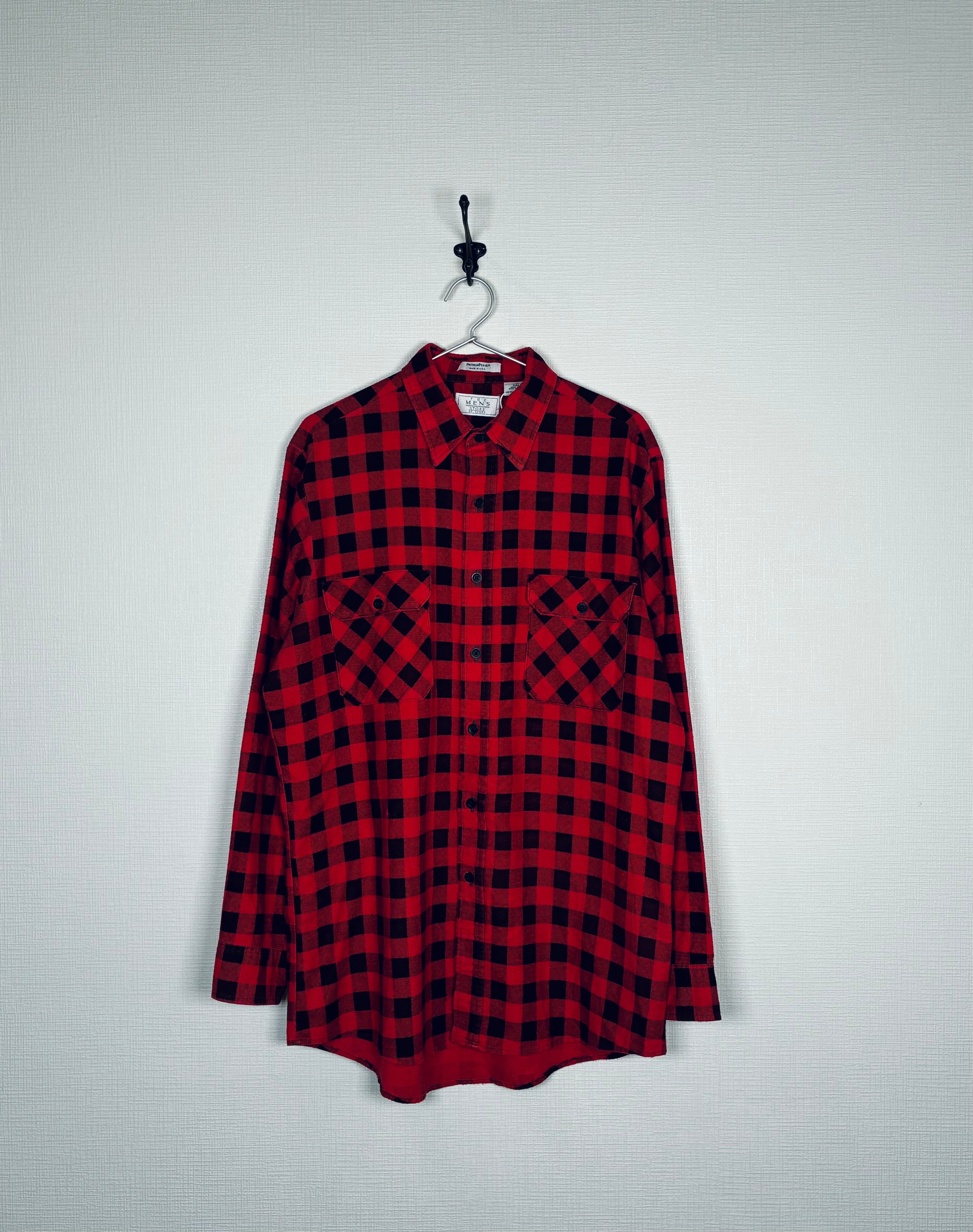 90's Vintage OSHKOSH B'gosh Flannel Shirt メンズM | Hoarders Used