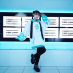 猫耳変則HOODIE『EMERALDxWHITE』