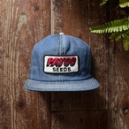 Circa 80's Deadstock "K-Brand” Denim Trucker Hat//PAYCO Seeds