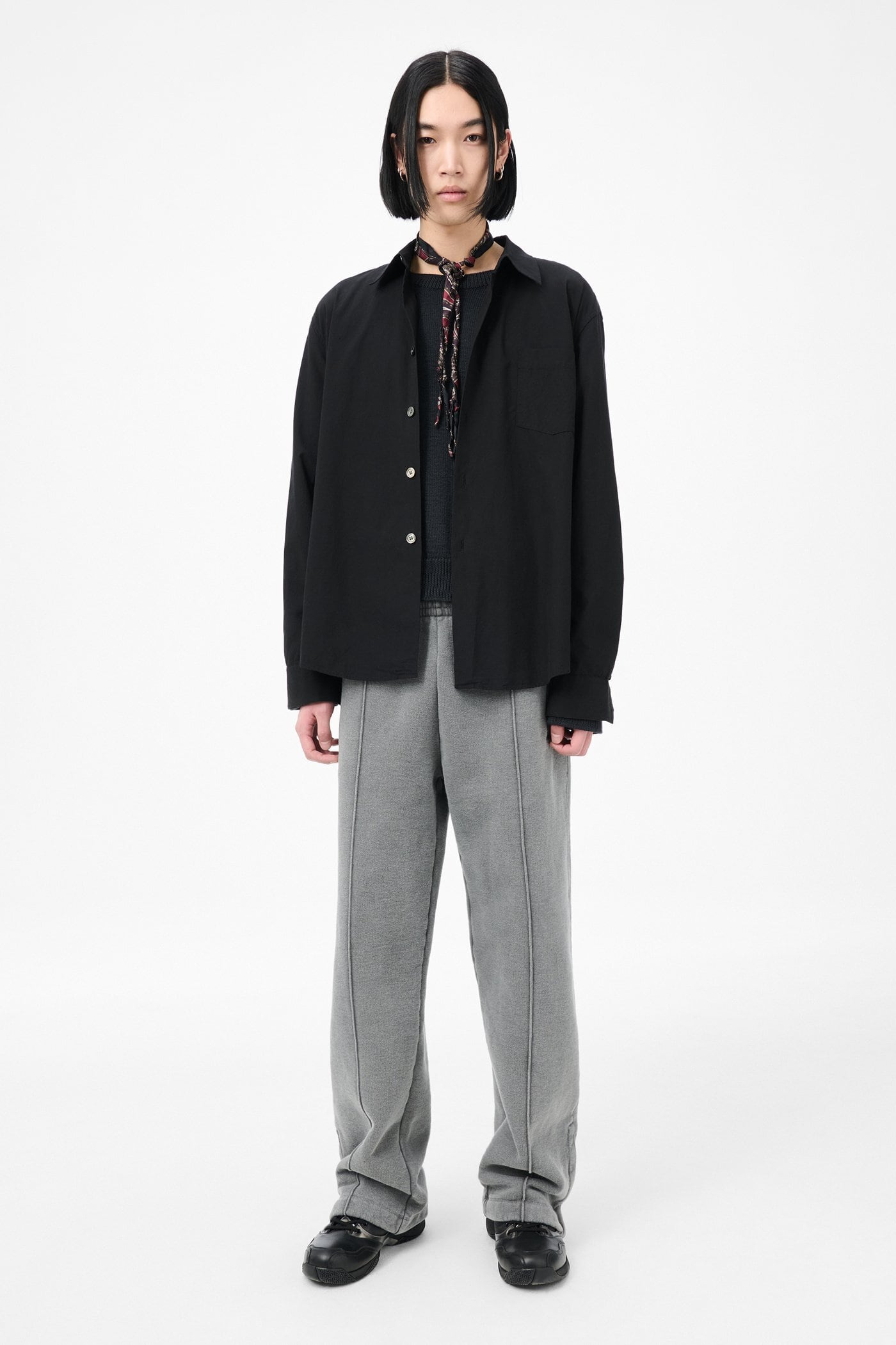 トップス OUR LEGACY BEYOND BD SHIRT 44 BLACK OUR LEGACY - 【残り一点】Beyond BD Shirt | ACRMTSM ONLINE STORE