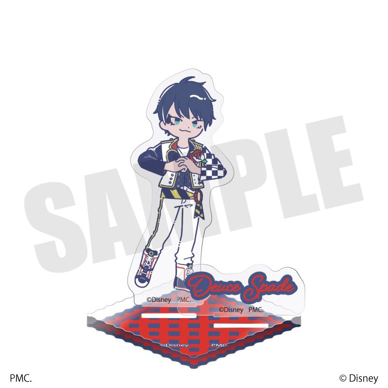 ディズニーツイステッドワンダーランド れとぽぷ アクリルスタンド ハーツラビュル寮 Cデュース・スペード