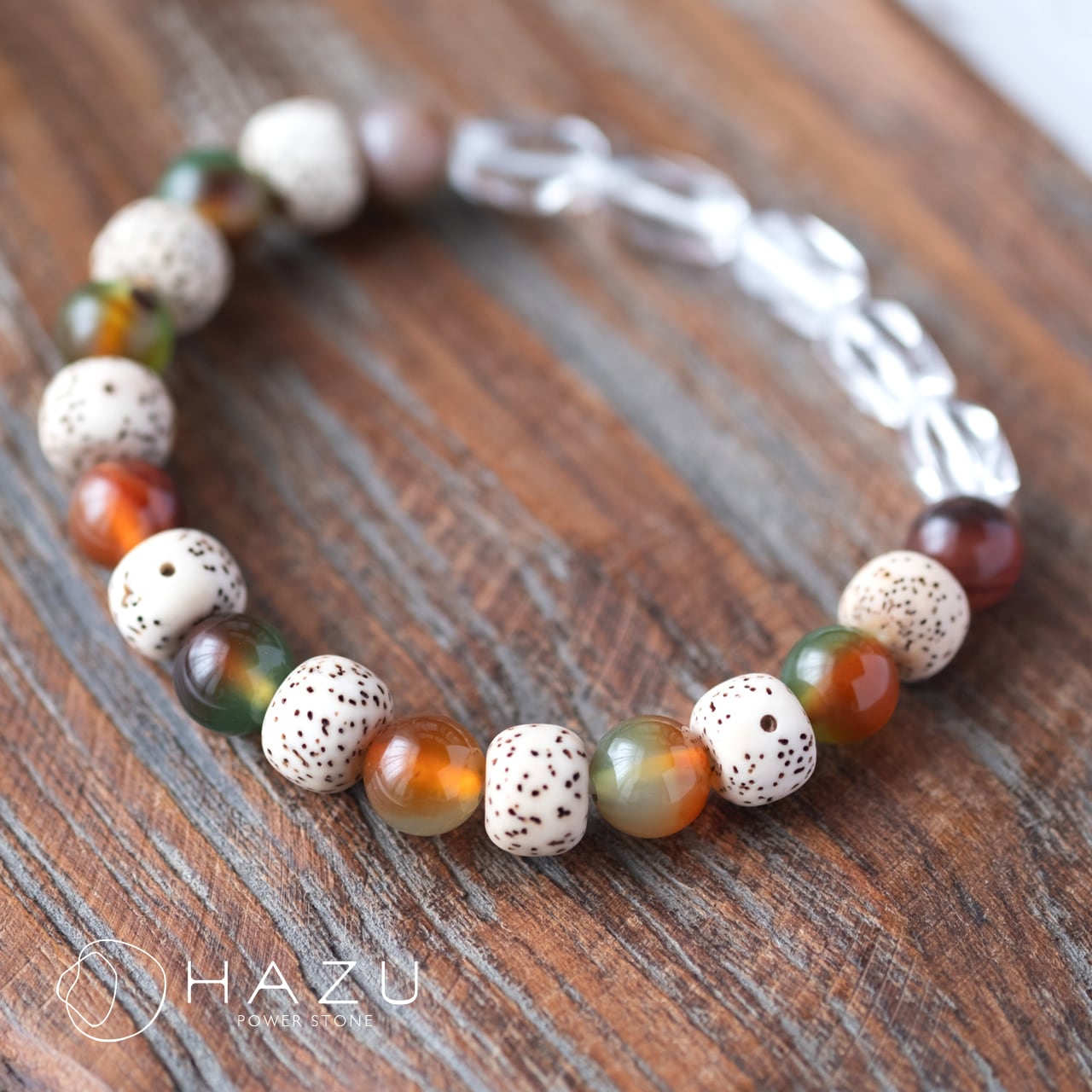 悟りの力で自分自身をレベルアップ［孔雀瑪瑙／菩提樹／水晶