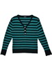 DoReMi Unique Series – Green & Black Glitter Stripe Knit