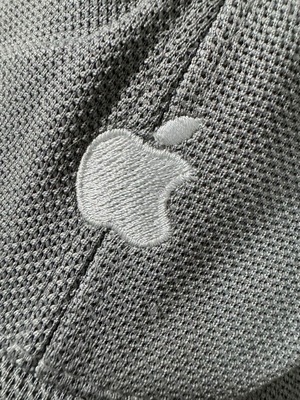 Apple cap FLEXFIT 企業ロゴ 刺繍キャップ 古着
