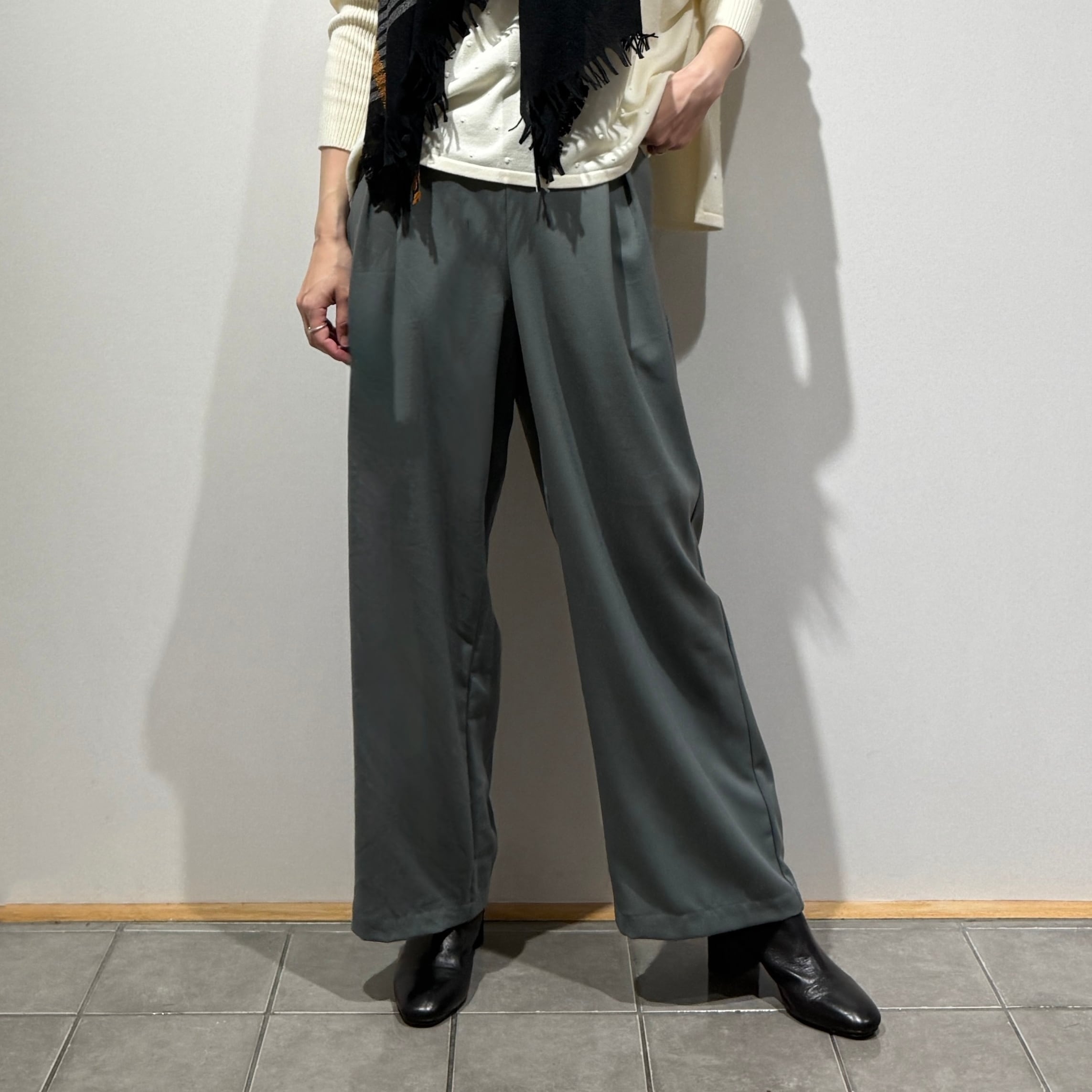 TRワイドパンツ