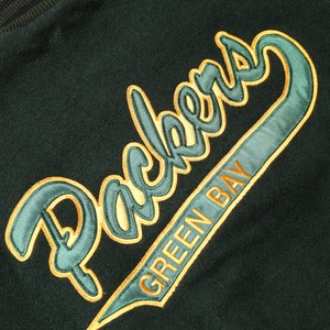 極美品 XL USA DeLONG Packers ウールスタジャン パッカーズ ジャケット