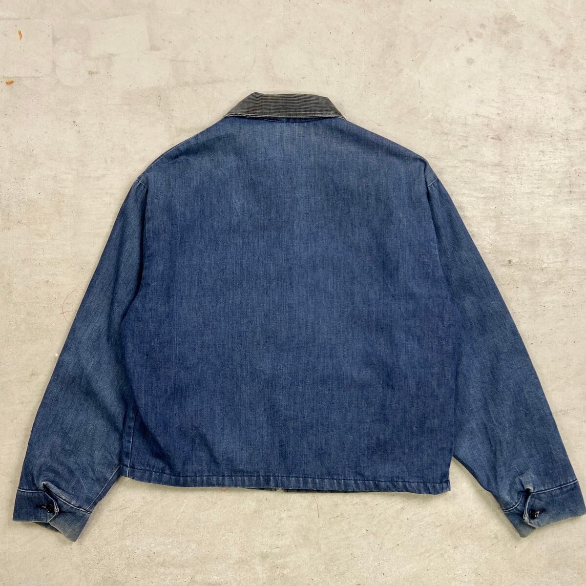 70年代 JCPenney デニムワークジャケット コーデュロイ襟 メンズXL相当