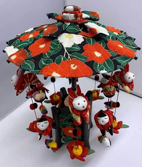 傘福つるし 椿・TK