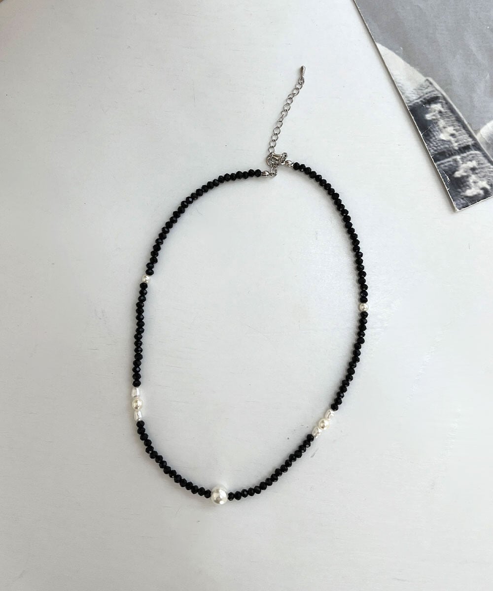 デザインビーズ ネックレス レディース アクセサリー パーティー 韓国製