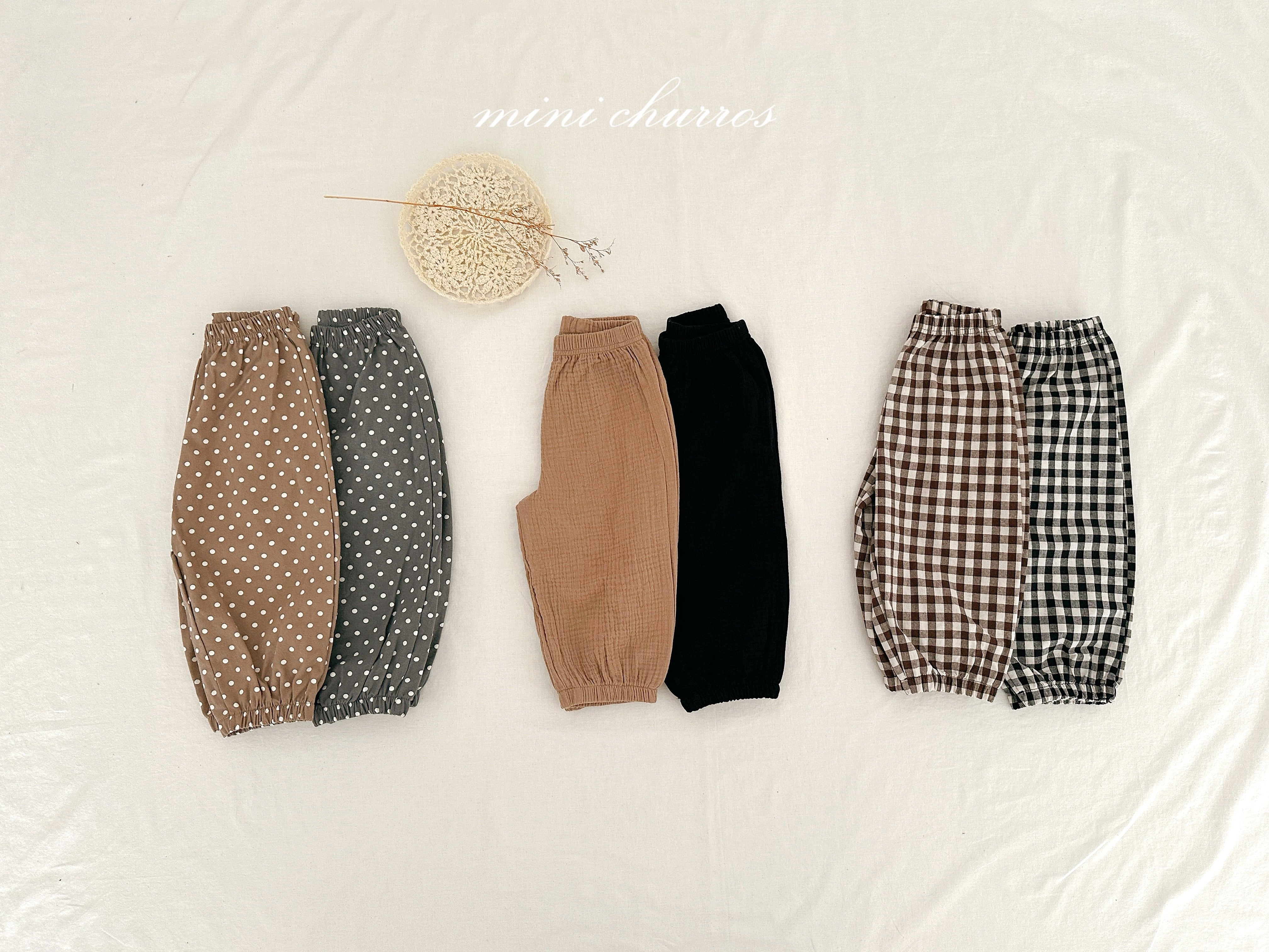 【即納】minichurros / wide pants