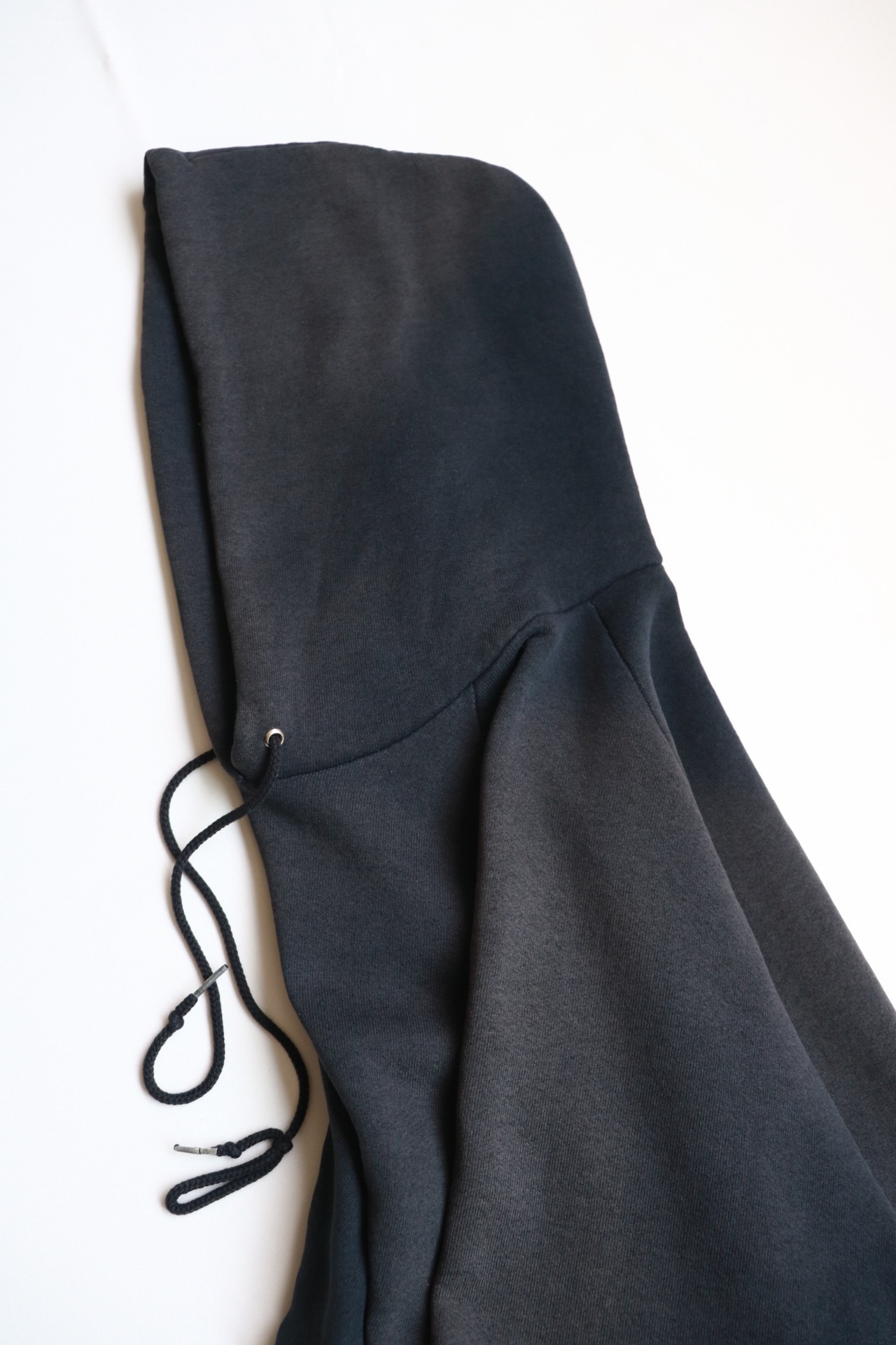 90s Fruit of the loom faded black hoodie
