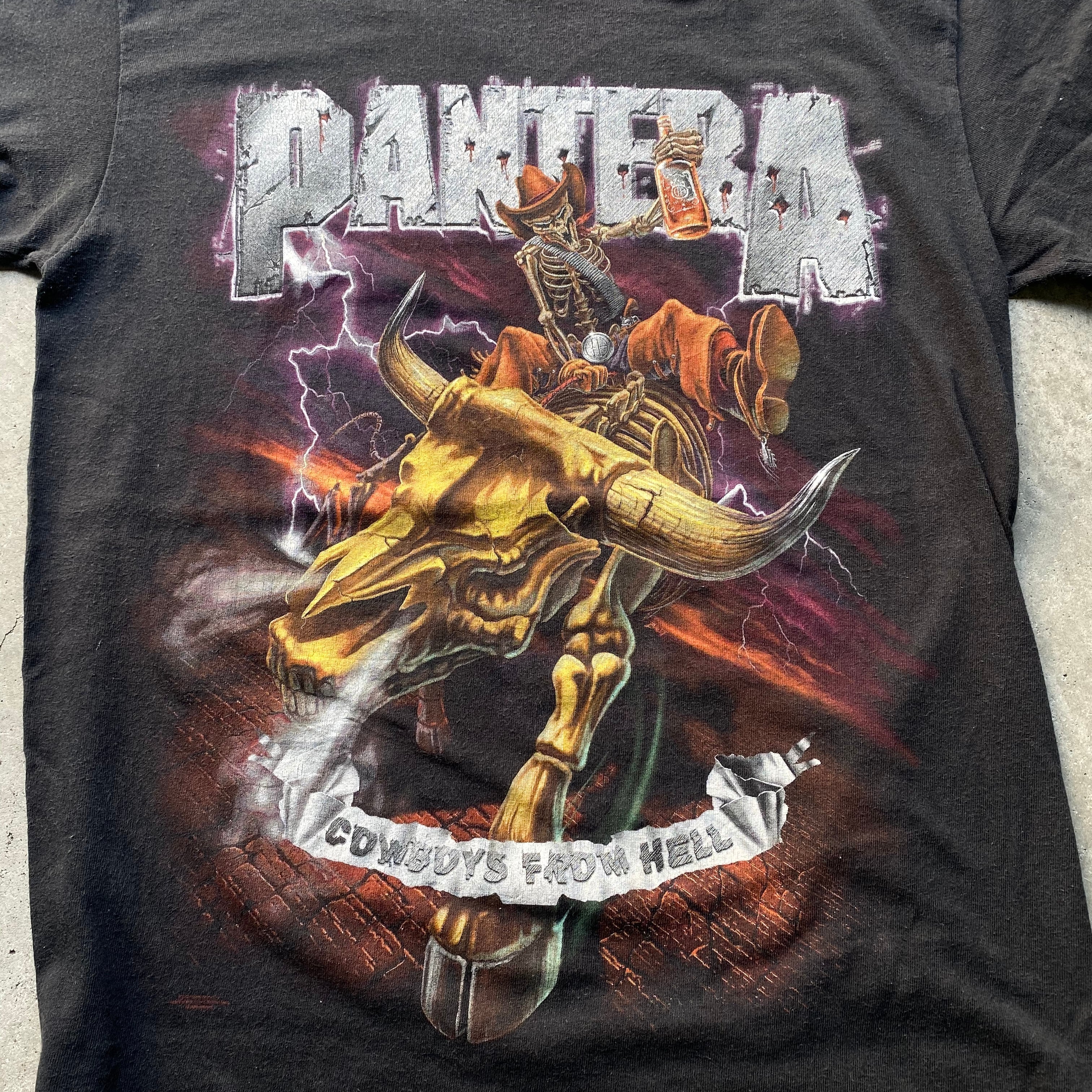 PANTERA パンテラ バンドTシャツ 長袖 ロンT ブラック古着屋_rooom