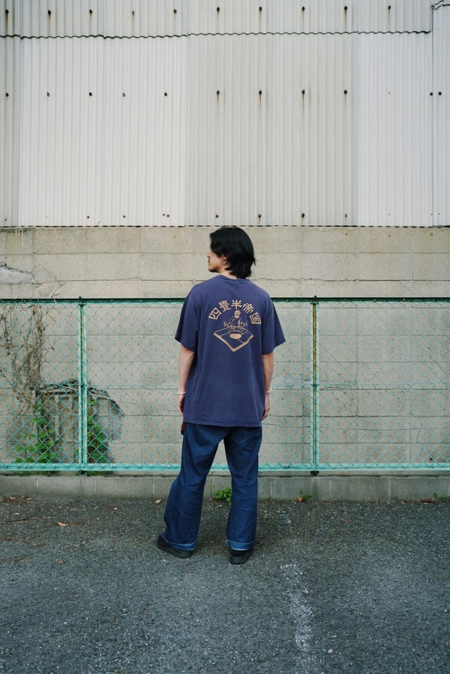 【四畳半帝国 used remake series】RUSSELL ATHLETIC short sleeve T shirt