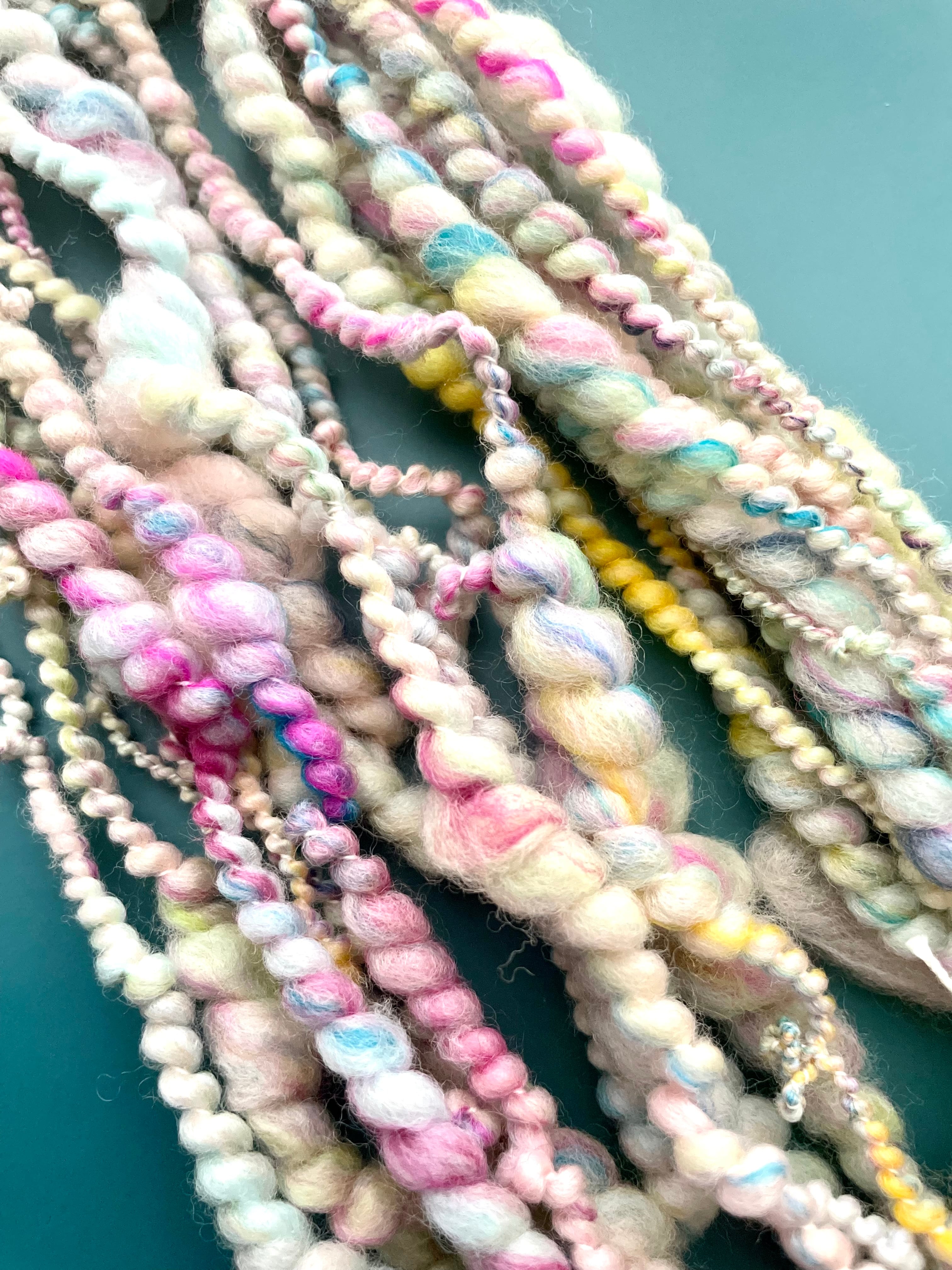 アートヤーン  手紡ぎ糸