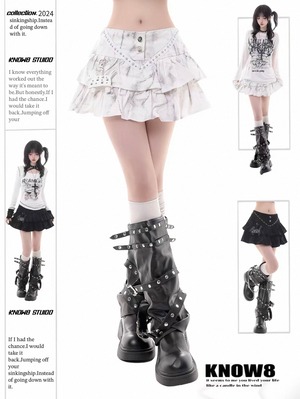 ブラックorホワイトskirt