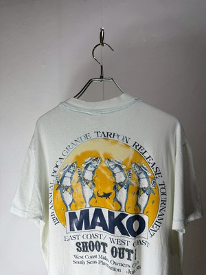 80’s USA “MAKO Tarpon Tournament” T-shirt