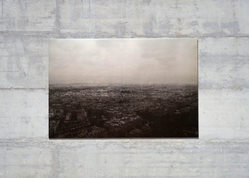 現代アート コラージュ作品　2点　パリ購入　オリジナル1点物 Paris / パリのモノクロ現代アート作品 絵画販売 | TOMOYA GALLERY STORE