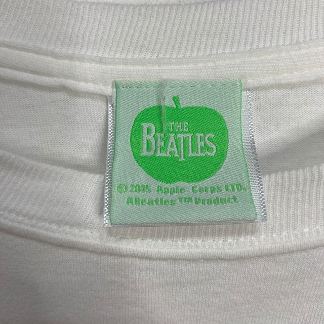00s ビートルズ　バンドTシャツ　バンT プリントTシャツ　ホワイト　M