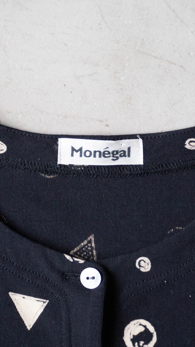 "Monégal" used Crew-neck cardigan