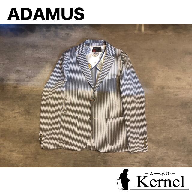 ADAMUS / GU321 / シアサッカーセットアップ(ジャケット)