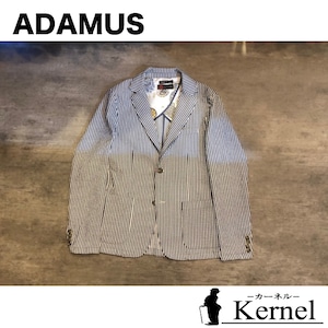 ADAMUS / GU321 / シアサッカーセットアップ(ジャケット)